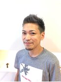メンズカラーショート