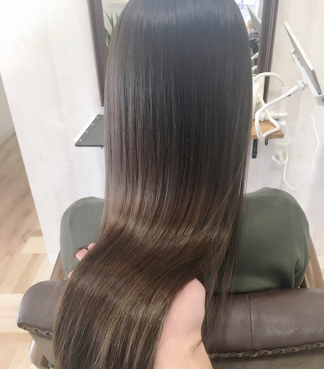 カット+髪質改善縮毛矯正+各種最高峰透明感カラー+oggi otto20工程Tr /29900