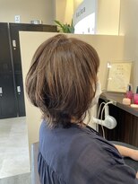 グランドール 下曽根店(Grandoll)&nbsp;ウルフカット×ハイトーングライカラー