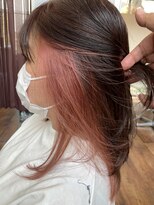 ヘアメイク オブジェ(hair make objet) インナーカラー