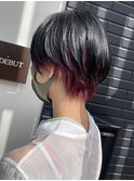 ハンサムショート×インナーカラー
