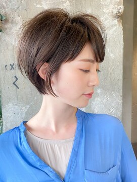 ロビー 表参道(ROBBY) 大人ショートボブ/白髪染め/美シルエット/30代40代50代