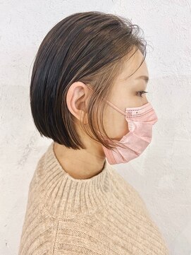 ジュノ 天文館本店(Juno) 【JUNO天文館店】コンパクトショートボブ　インナーカラー