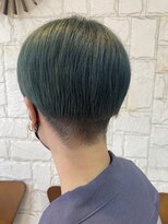 グリー ヘアプロデュース 千葉店(Gree hair produce) マッシュグリーン　2ブロック