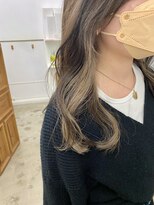 キー(kii)&nbsp;インナーベージュ　イヤリングカラー　福岡　天神　薬院　今泉