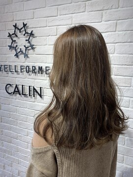 ヘア スパ ビューティー エールフォルム(HAIR SPA BEAUTY YELLFORME) 透明感アーモンドグレージュ