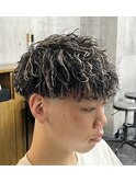 ハイライト×ツイストスパイラルパーマ