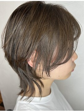 ハンサムショートウルフ/池袋ウルフスタイル/髪質改善