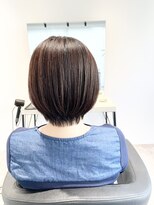 ストフ(stof)&nbsp;大人ショートボブ/縮毛矯正/リンゴ幹細胞トリートメント