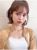 くびれボブ/イメチェンヘアスタイル/似合わせカット/フルバング
