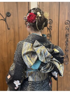 アヴァンセ(AVANCER) 成人式 卒業式 振袖 袴ヘアセット