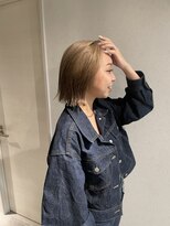 アイリー 名古屋(A/LEE)&nbsp;ボブ／ベージュカラー