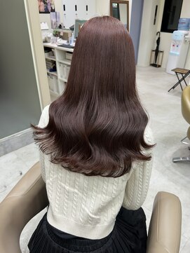 リル 茅ヶ崎(Liru:) 【ami】ラベンダーブラウン/韓国ヘア/韓国風/韓国風巻き