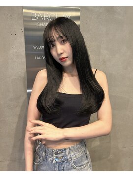 ウィリートーキョー 渋谷(WELLY TOKYO) 暗髪韓国トレンドヘア