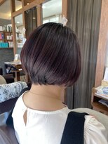 パッション 長町南店(PASSION)&nbsp;長町南美容室PASSION☆パープルショートスタイル