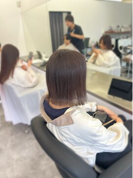 アイスプロドバイブルーム 木更津店(ice prod by bloom) ミディアムヘア/暗めカラー/グランマッシュ/木更津