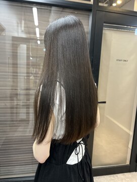 ヌープヘアーアイス(NUUP.hair ici) 20代30代大人可愛い髪質改善カラーアッシュグレージュ透明感