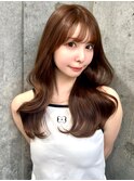 韓国風前髪×レイヤーカット【新宿/前髪/レイヤーカット】