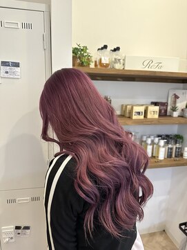 ノーン(NONE) ピンクラベンダーカラー