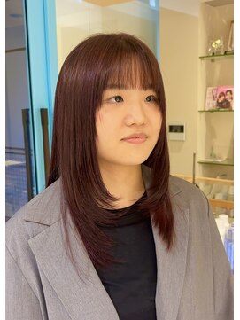 シアン 栄店(CYAN.) 大人気顔まわりレイヤーカット