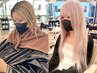 【持ち2ヶ月】ダブルカラー+最高級バージンレミーエクステ80枚[ダブルカラー]