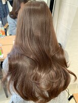 ラベンダーグレージュ　ラベンダーカラー　ピンクベージュ　水越