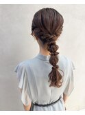 編みおろし/ヘアセット/お呼ばれヘアセット