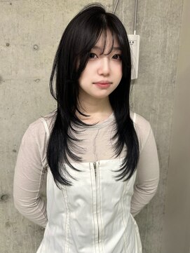 ソル ジングウマエ(SOL JINGUMAE) mayu指名で叶う//韓国風レイヤーカットハッシュカットワンカール