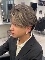 メンズサロン キング 高槻店(Men’s salon K!ng)&nbsp;波巻きツイストスパイラルパーマ/フェザーパーマ/眉毛/メンズ