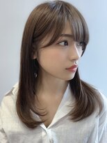 プラチナ(PLATINA) サイドバング顔まわりカットおくれ毛前髪カットレイヤー