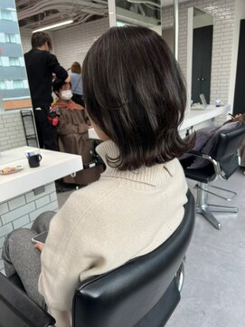 ジーナ 船橋(Zina) 髪質改善＊マチルダボブアッシュカラー＊美髪【Zina船橋】