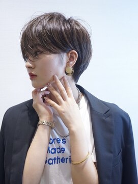 ナンバーセカンド(Number 2nd) 前髪ありショート/マッシュショート