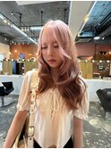 ケアブリーチルーツデザインカラーピンクブラウンベージュ韓国