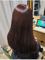 美容室 アクター brown red