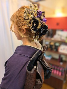 ヘアアート ル シエル(Hairart Le ciel) ゴージャスモードアップスタイル