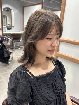 シャルム 溝の口店(charme) 韓国へア顔まわりレイヤーカット前髪デザインカラー