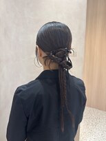 オン キャナルシティ博多前店(on)&nbsp;【中里恵梨】カチモリヘア/お呼ばれヘア/ヘアセット/