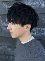 リオールバイニアウ(RE:ALL by Niau) メンズマッシュパーマニュアンスパーマシャドウパーマ刈り上げ
