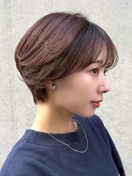 ロンド 銀座(Lond) ●杉浦くびれヘア/アプリコットオレンジ/ショート/韓国6