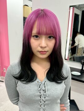 エゴ 池袋(EGO) ルーツカラー　チェリーピンク