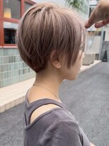 シャロン(SHARON) 【SHARON】丸みショート×ピンクベージュ