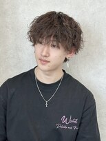 ジーナ 天神(Zina)&nbsp;シャドウパーマ(福岡メンズ/ラウンドマッシュ/ショートネープ)