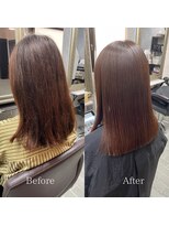 アヤメ 巣鴨店(ayame) 髪質改善_艶髪_ミディアム_巣鴨