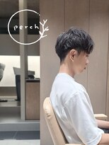 パーチ(perch) メンズナチュラル刈り上げショートスタイル