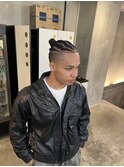 波巻きツイストスパイラルリバースセンターパートニュアンスパR