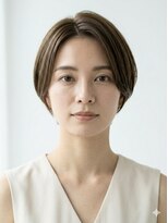 アイスバーグ ウェスト 清澄白河(eyesburg W/est)&nbsp;ハンサムショートショートボブセンターパート前髪無し