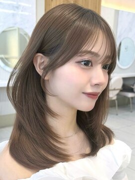 アフロートリノ(AFLOAT Leino) ☆レイヤーカット韓国ヘア小顔前髪顔まわりカット髪質改善銀座☆