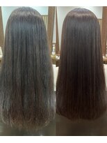 シェアする美容室 結び 結びの縮毛矯正で扱いやすいサラツヤな髪へ★