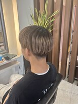 マイノリティー 石橋店(Minority)&nbsp;メンズカラー　ミルクティーグレージュ　グラデーション
