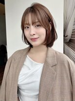ケーツー エソラ池袋店(K-two)&nbsp;大人フレンチボブ*前髪ありボブ*ナチュラルボブ*顔周り*髪質改善